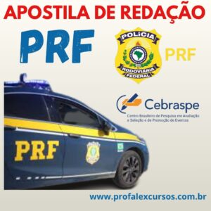 Apostila PRF- REDAÇÃO DISCURSIVA