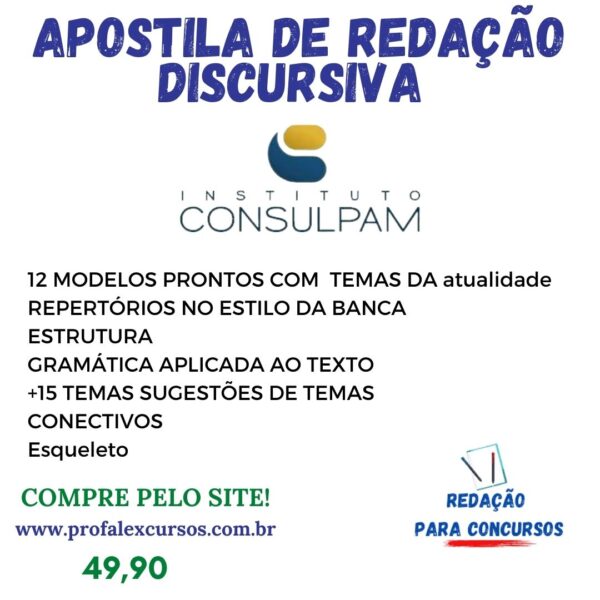 CONSULPAM- APOSTILA DE REDAÇÃO- ATUALIDADES