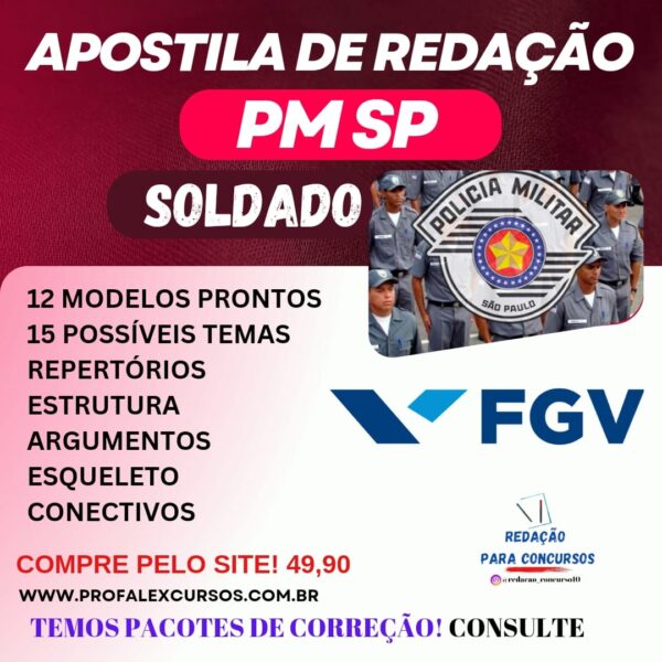 PM - SP- SOLDADO- FGV