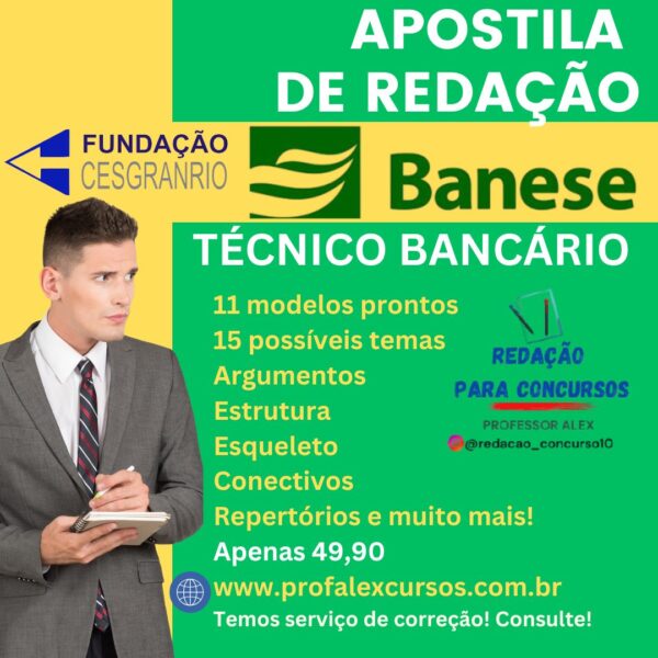 BANESE- TÉCNICO BANCÁRIO