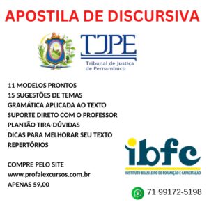 TJ PE- TÉCNICO- DISCURSIVA
