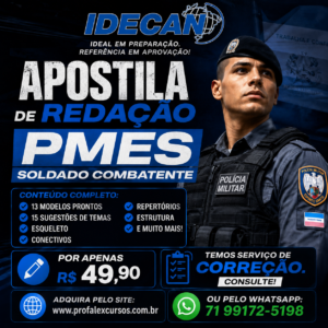 PMES - APOSTILA DE REDAÇÃO