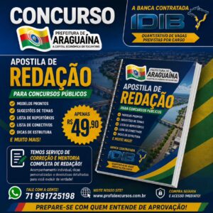 Apostila de Redação - Araguaína TO