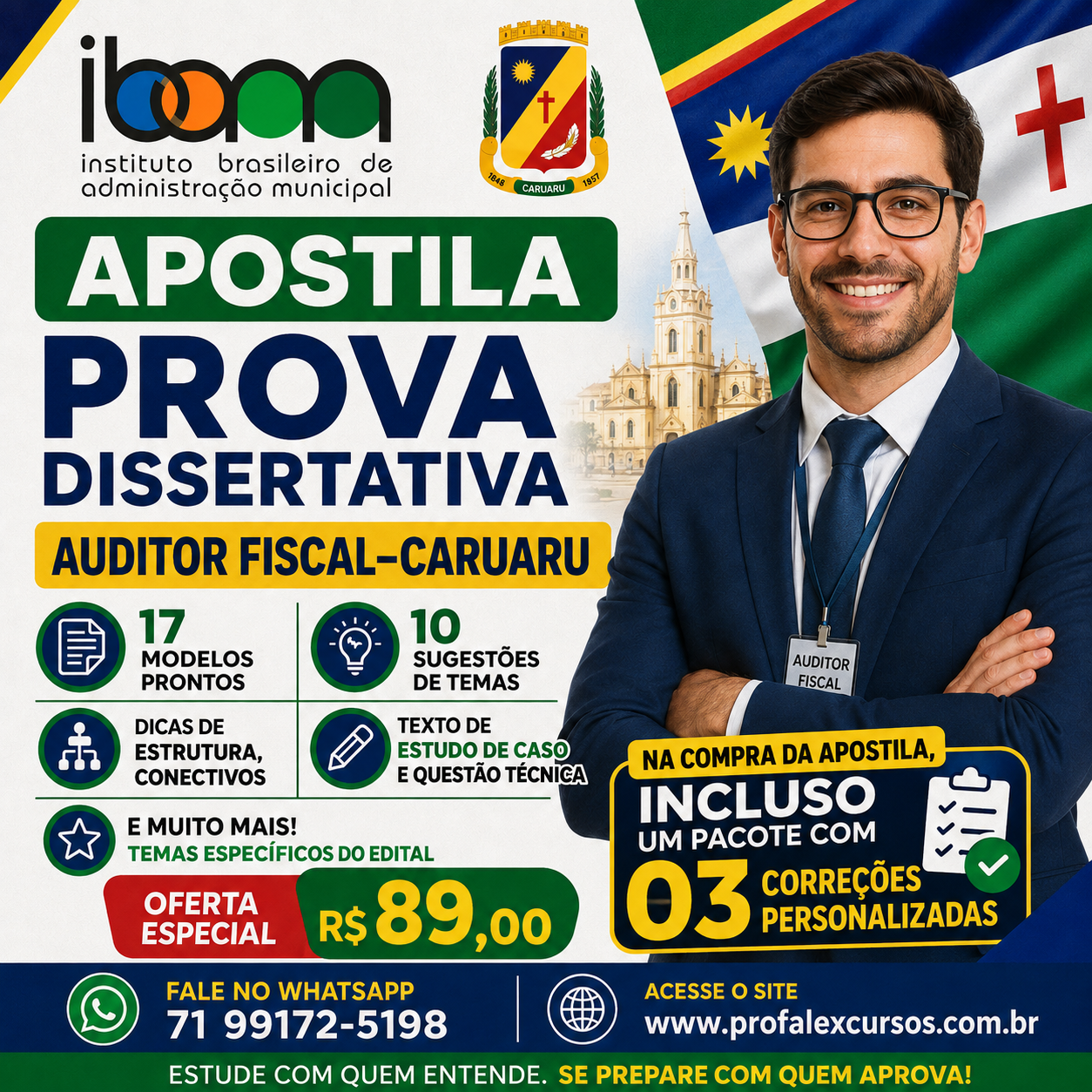 APOSTILA- PROVA DISSERTATIVA-AUDITOR FISCAL CARUARU